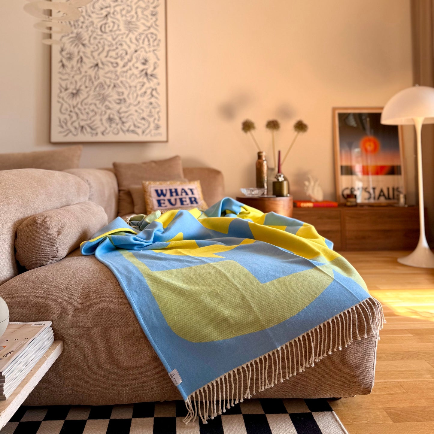 HENSE NO. 1 - Designer Cotton Blanket