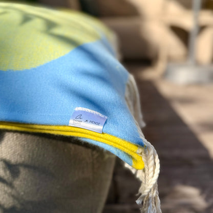 kunst-design decke als stilvolles textil im interieur